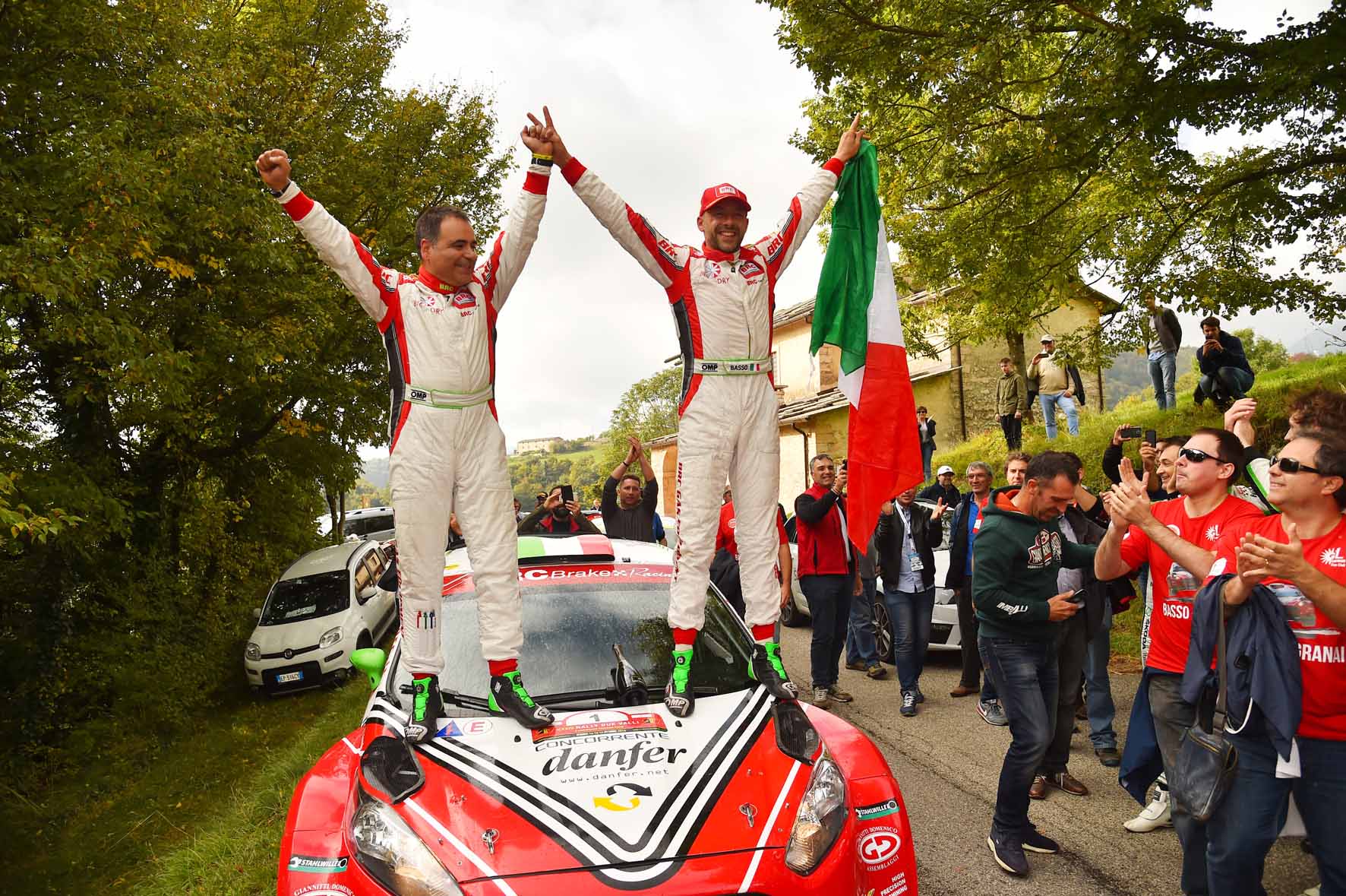 BASSO E GRANAI CAMPIONI ITALIANI RALLY 2016