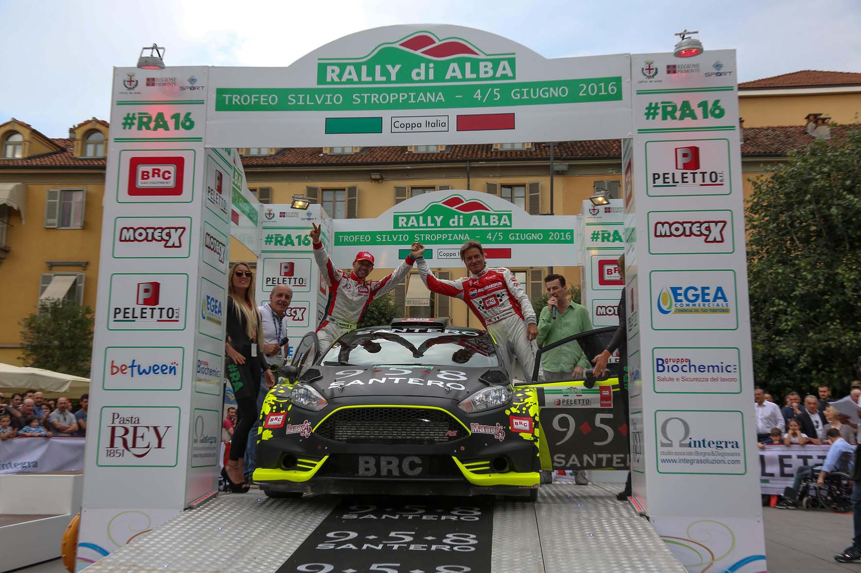 BASSO E GHIONE AL TERZO POSTO DEL RALLY DI ALBA 